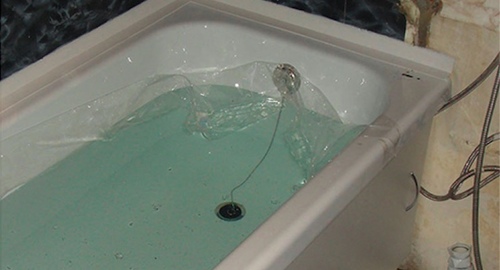 Установкой акрилового вкладыша | Инза